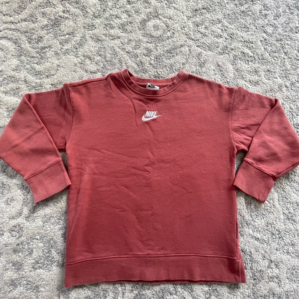 Nike Brick Red Crewneck Sweatshirt